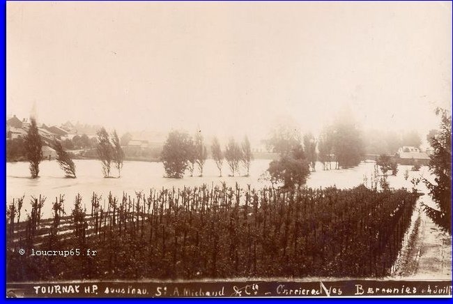 Photo crue 1897 Tournay