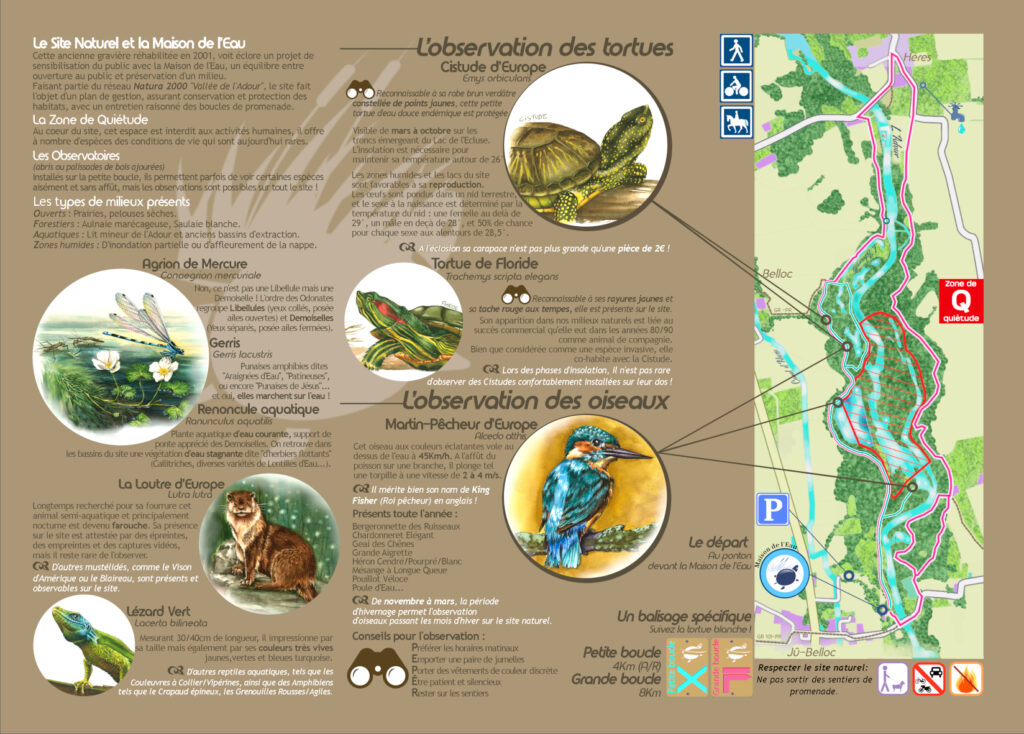 Carte du site Jû Belloc
